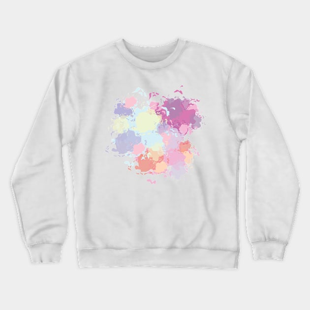 splash watercolor Crewneck Sweatshirt by joeymono